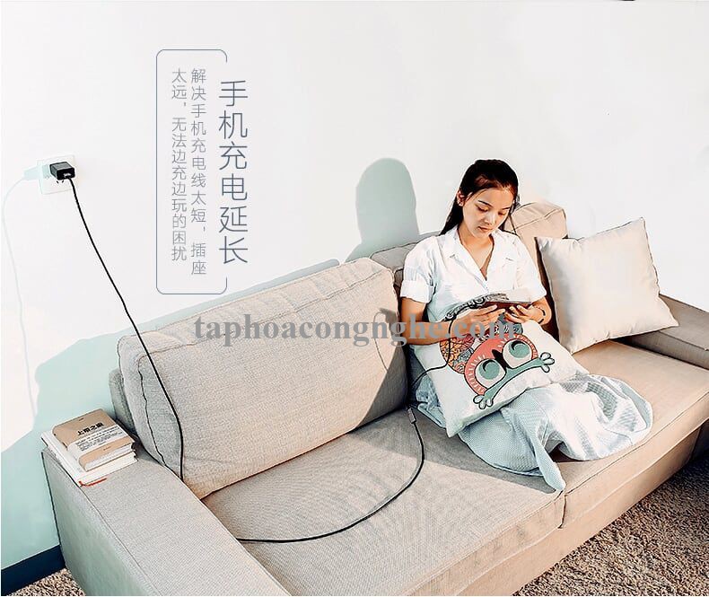 Ugreen 10494 0.5M màu Đen Cáp tín hiệu nối dài USB 3.0 dáng dây nhỏ cao cấp US115 30010494